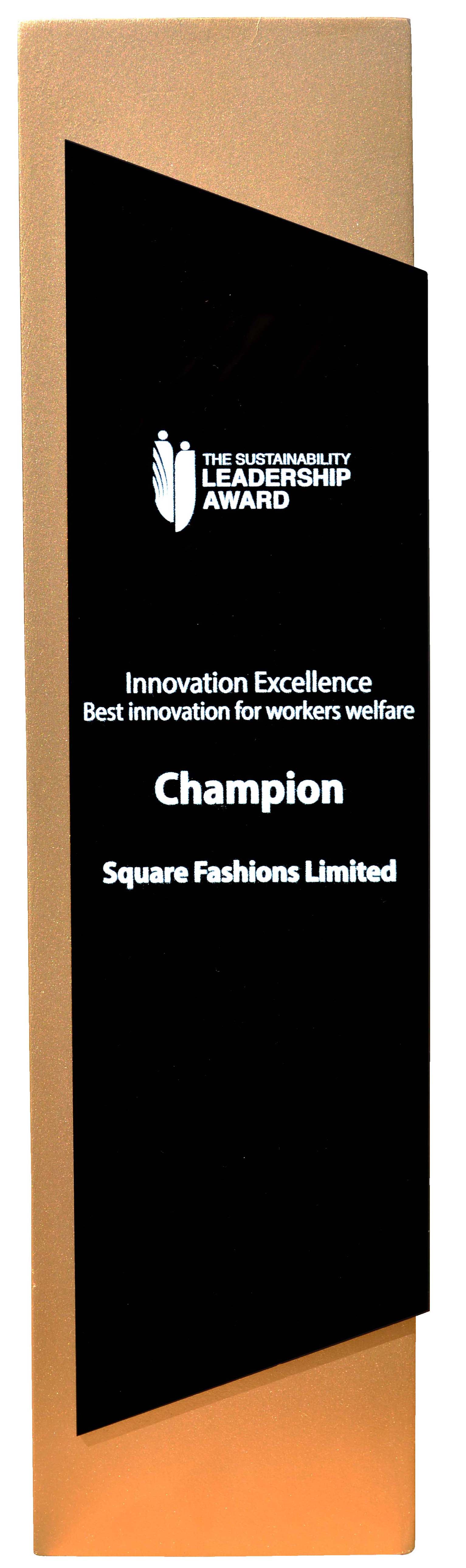 The Sustainability Leadership Award