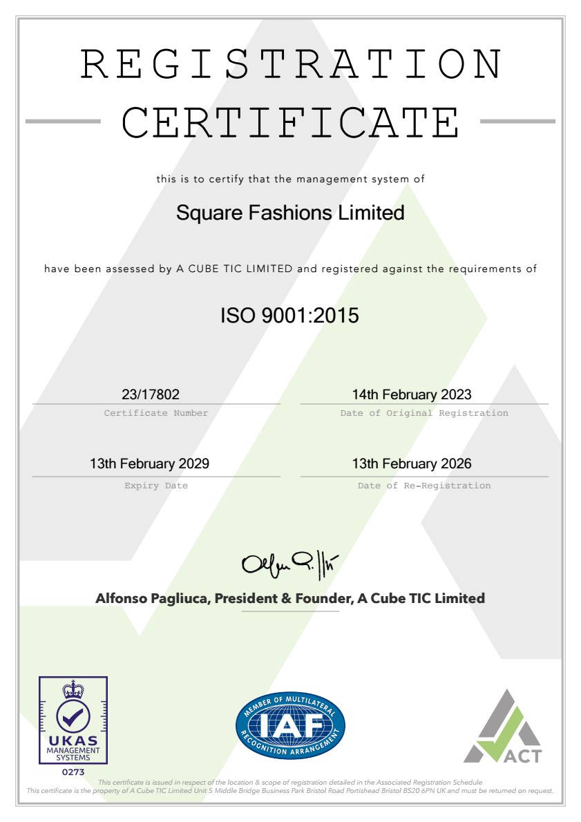 ISO 9001-2015 (Quality Management System)