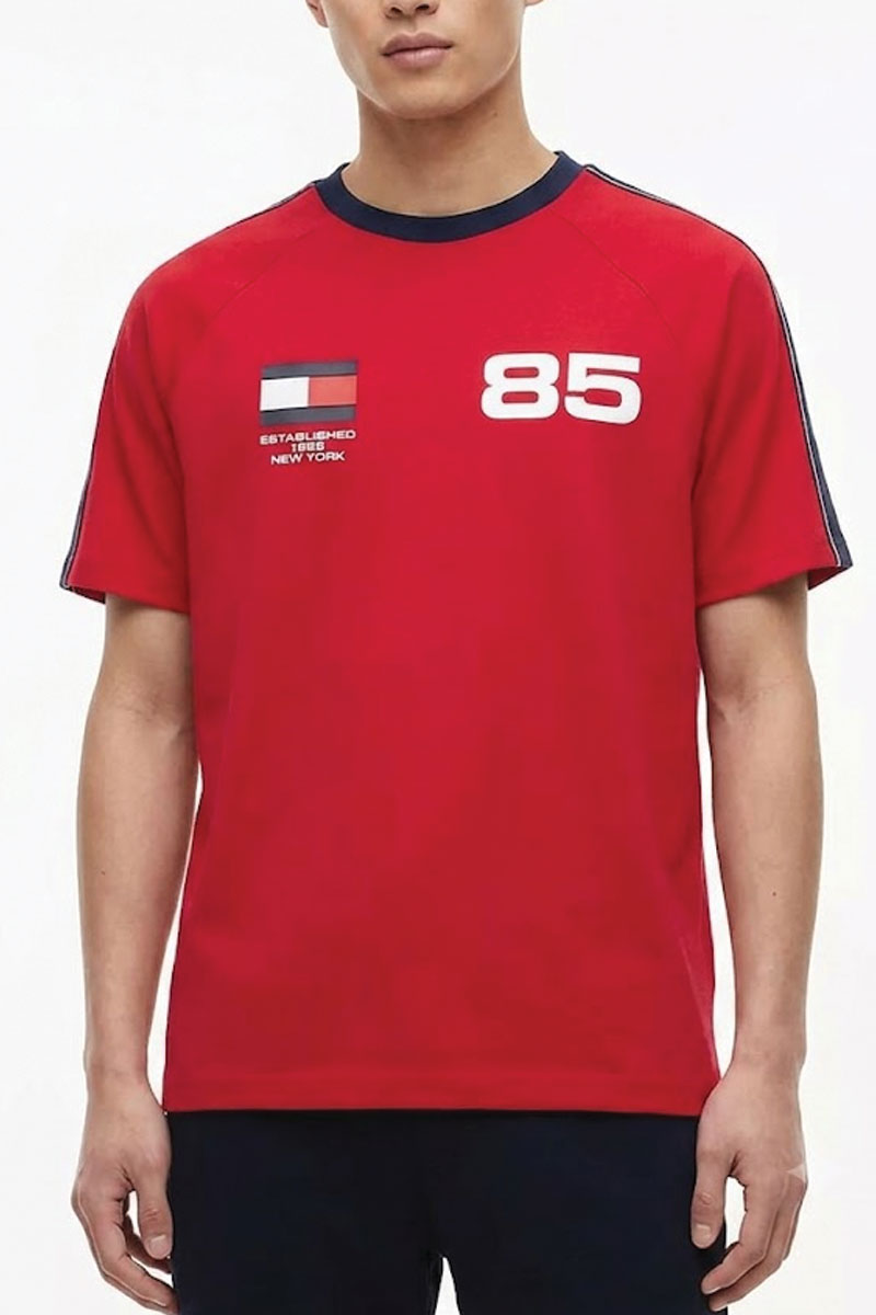 Tommy Hilfiger Relaxed Fit Retro Soccer T-Shirt